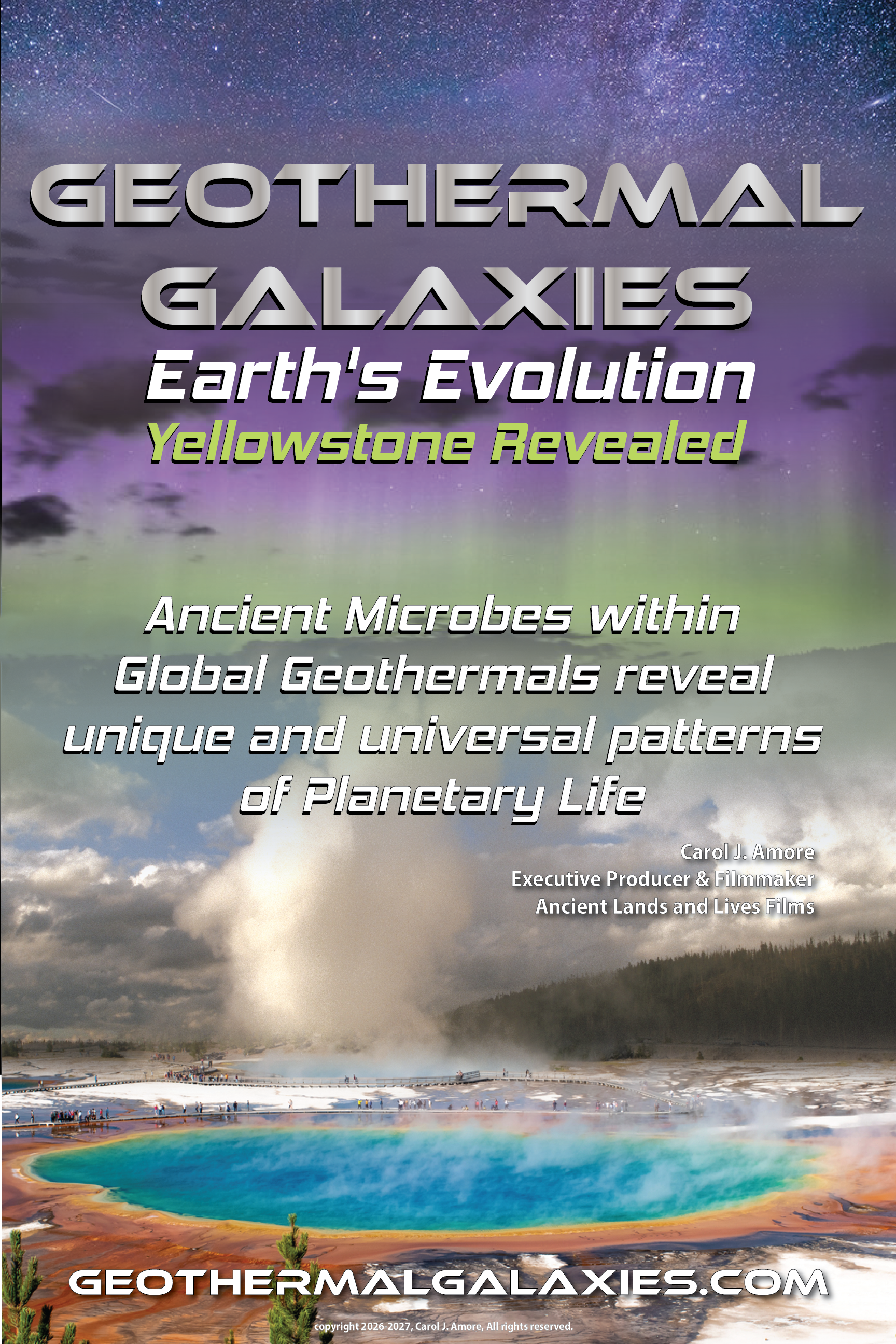 Geothermal Galaxies - Earth Evolution (Yellowstone Revealed) movie poster