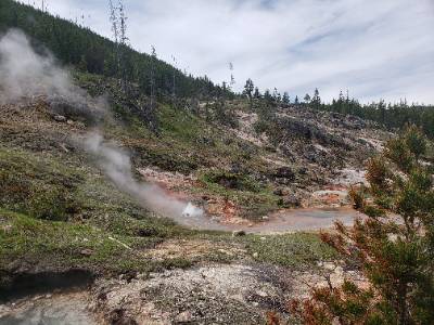 Image of Yellowstone National Park taken by Sylvia Bullock.